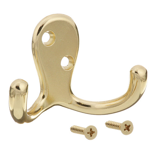 1902PBA Parker Hannifin - Durable Brass Coat Hook 1902PBA Parker Hannifin - Durable Brass Coat Hook